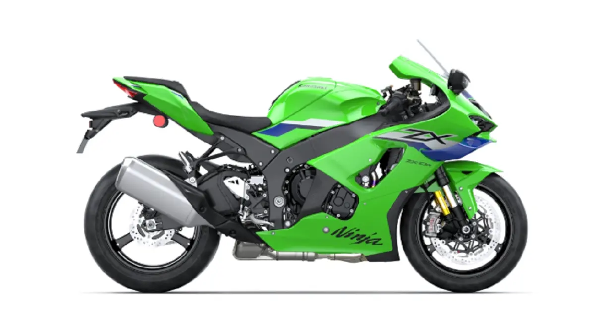 Kawasaki Ninja ZX-10R 2026 mendapat pembaruan aerodinamika, sasis, dan elektronik untuk meningkatkan performa di lintasan. (KAWASAKI)
