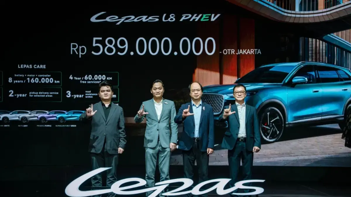 SUV PHEV premium LEPAS L8 resmi meluncur di Indonesia. (JAWAPOS)
