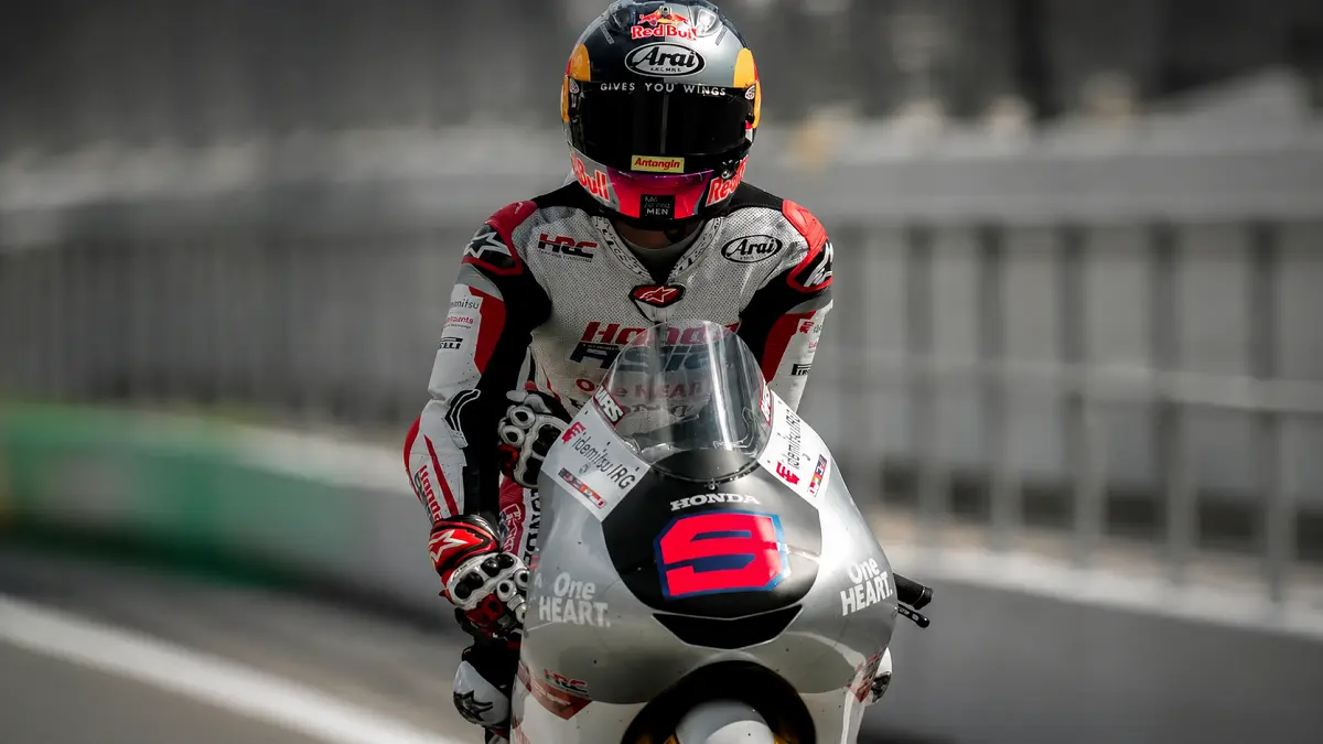 Veda Ega Pratama bersiap tampil di Moto3 Inggris 2026 setelah naik ke posisi enam klasemen dunia. (IG@veda_54)