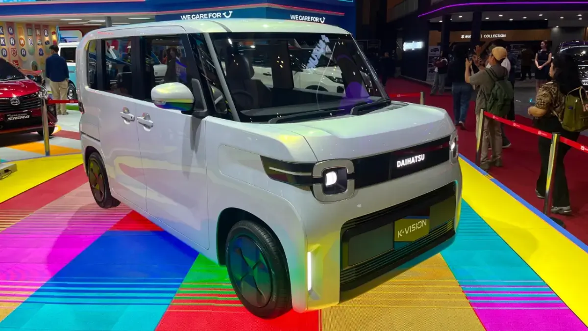 Daihatsu K-Vision HEV di GIIAS 2026. (Nanda Prayoga/JawaPos.com)