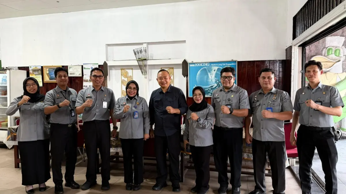 Kanwil Kemenkum Kalbar menggelar pertemuan strategis bersama Pemkab Ketapang pada Selasa (28/7). (DOK KANWIL KEMENKUM KALBAR)