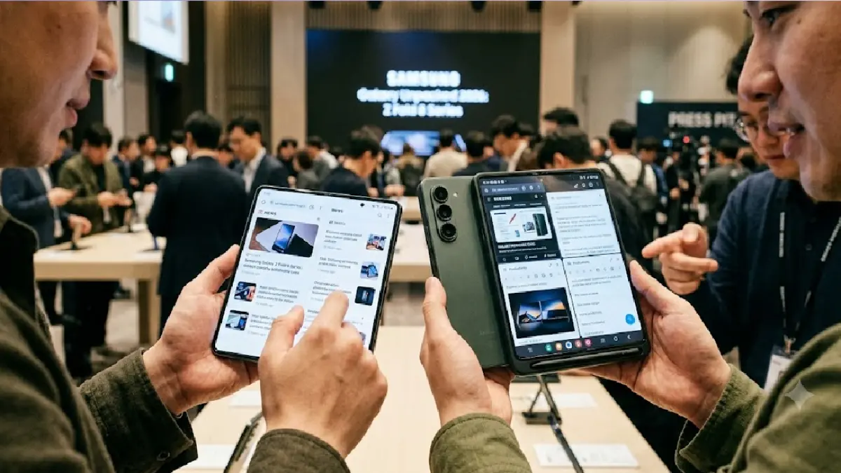 Samsung Galaxy Z Fold 8 dan Galaxy Z Fold 8 Ultra hadir dengan spesifikasi berbeda untuk kebutuhan pengguna premium. (Dok. Samsung)