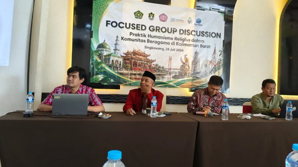  Focus Group Discussion (FGD) Dialog Kerukunan dan Moderasi Beragama, sebuah ajang konsolidasi yang juga menjadi ajang memperkuat komitmen menjaga kerukunan di Kota Singkawang.