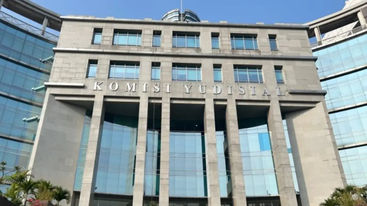 Gedung Komisi Yudisial, Jakarta, Senin (6/7/2026). (ANTARA/Laily Rahmawaty)