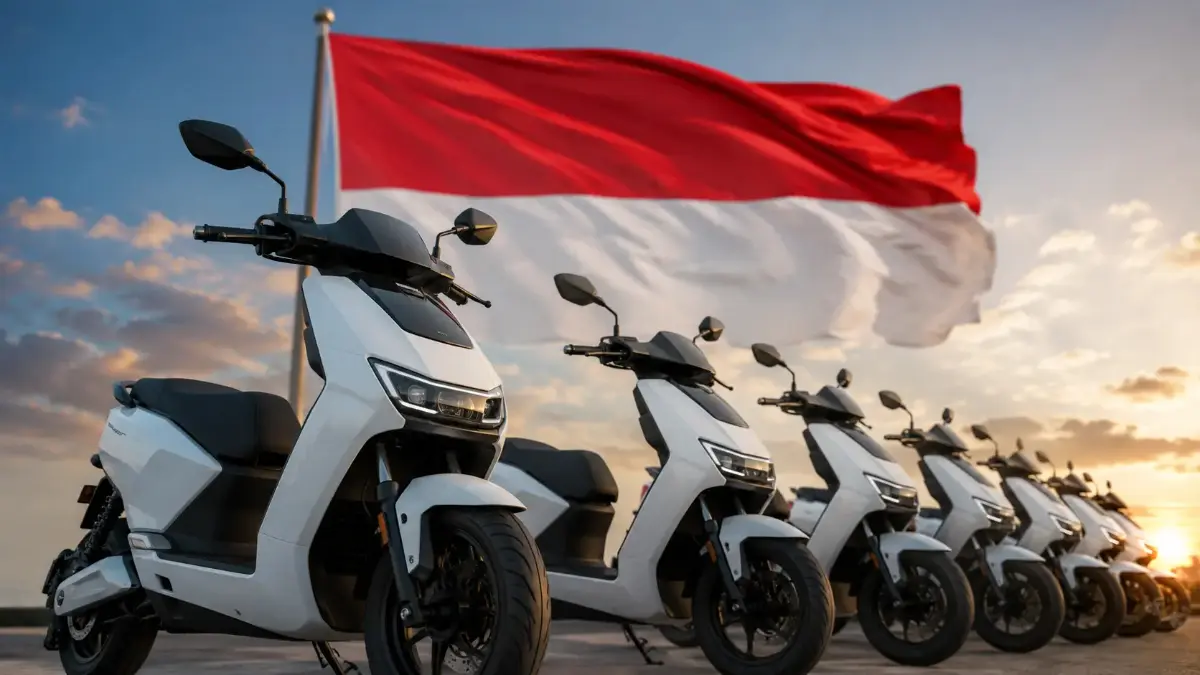 Ilustrasi motor listrik nasional. (LISTRIK INDONESIA)
