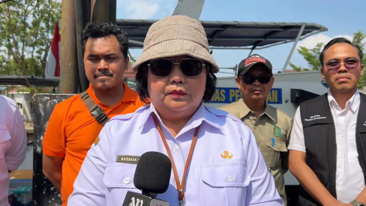 Kepala Dinas Kelautan dan Perikanan Kalbar, Natalia Karyawati