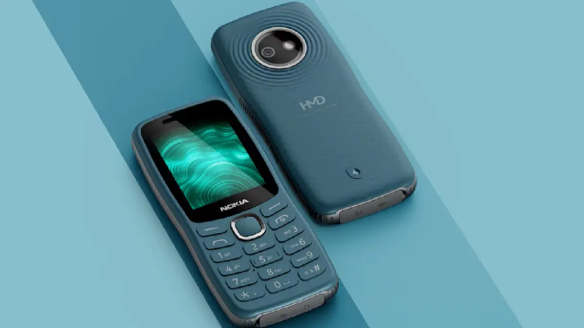 Nokia 123 Shield hadir sebagai feature phone tangguh dengan baterai tahan lama dan port USB-C.(Dok. HMD)