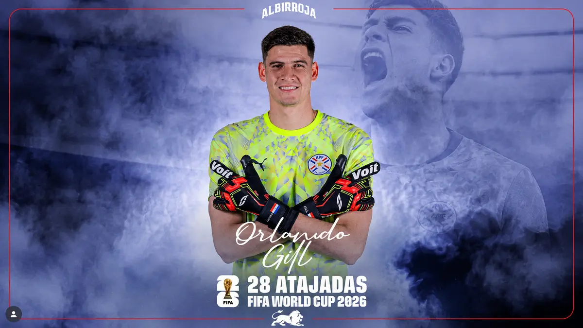 Orlando Gill masuk radar Manchester United setelah tampil impresif bersama Paraguay dan San Lorenzo. (IG@orlando_daniel01)
