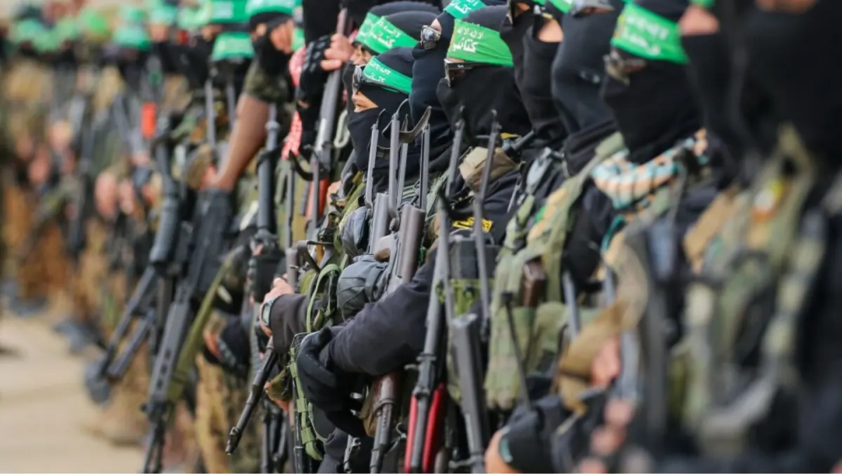 Hamas menolak menyerahkan senjata sebelum Israel meninggalkan Gaza. (AFP)