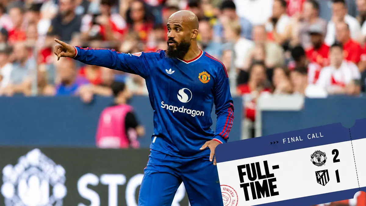 Manchester United mengalahkan Atletico Madrid 2-1 dan menjuarai Snapdragon Cup di Stockholm. (ig@manutd)