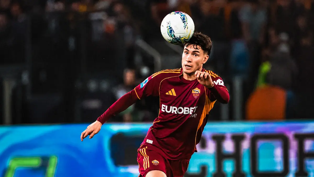 Matias Soulé dikabarkan masuk radar AC Milan setelah pihak perwakilannya mendorong kepindahan dari AS Roma pada bursa transfer musim panas. (IG@matiassoule11)