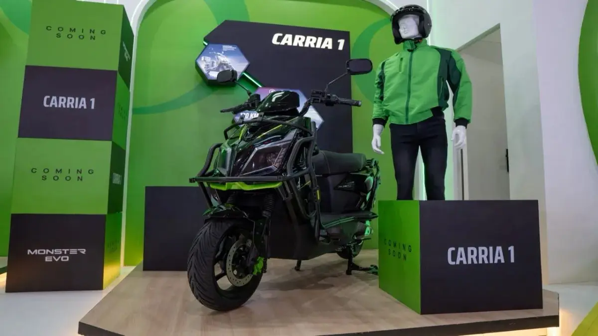 Bukan untuk harian saja, motor listrik Ofero Carria 1 siap bantu bisnis lebih hemat. (ANTARA)