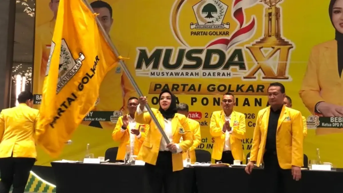 Dewan Pimpinan Daerah (DPD) Partai Golkar Kota Pontianak sukses menggelar Musyawarah Daerah (Musda) XI di Kota Pontianak, Minggu, 2 Agustus 2026. (GOLKARPEDIA)