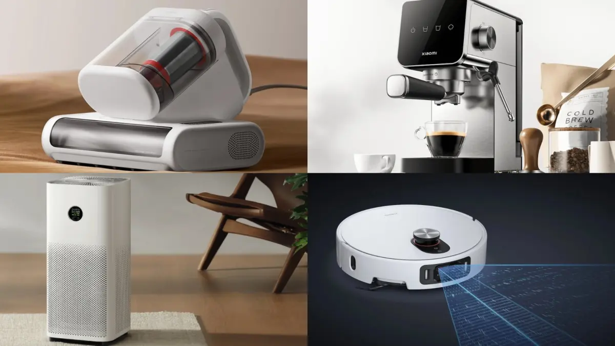 Ilustrasi deretan perangkat smart home Xiaomi yang mencuri perhatian pada 2026. (XIAOMI)