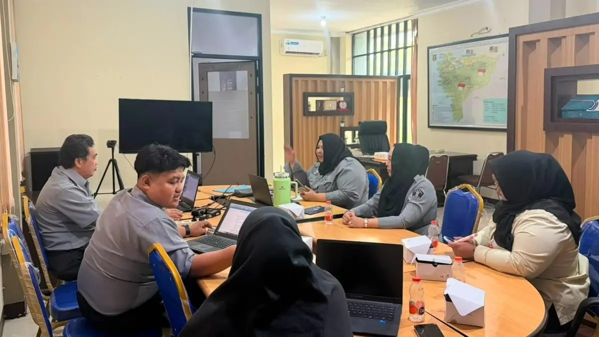 Kanwil Kemenkum Kalbar menggelar rapat harmonisasi Raperbup Sanggau tentang perubahan RKPD tahun 2026 pada Selasa (28/7). (DOK KANWIL KEMNEKUM KALBAR)