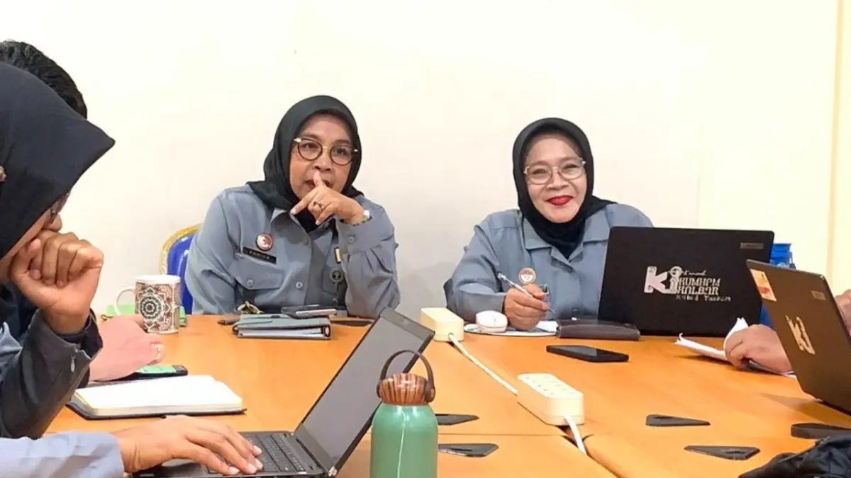 Kanwil Kemenkum Kalbar mengikuti rapat koordinasi Pelaksanaan Program Pencatatan Hak Cipta Gratis yang digelar Direktorat Jenderal Kekayaan Intelektual (DJKI) secara daring, Senin (3/8). (DOK KANWIL KEMENKUM KALBAR)
