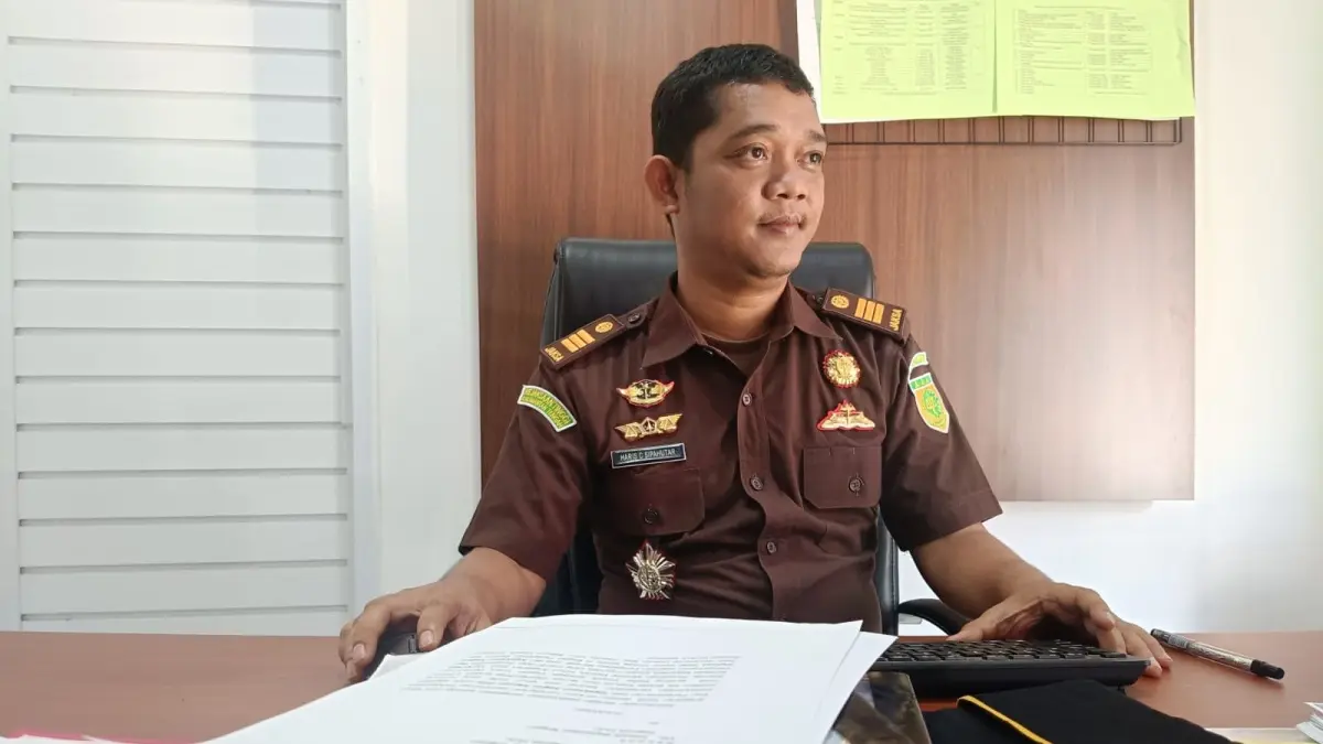 Kasi Intel Kejari Kapuas Hulu Haris Capry Sipahutar. (TAUFIK/PONTIANAK POST)&nbsp;