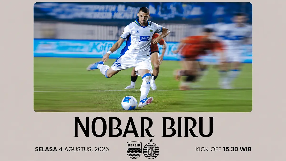 Persib Bandung dan Persija Jakarta bentrok pada semifinal Piala Presiden 2026 di Stadion Kapten I Wayan Dipta, Gianyar, Selasa (4/8), pukul 15.30 WIB, (IG@persib)