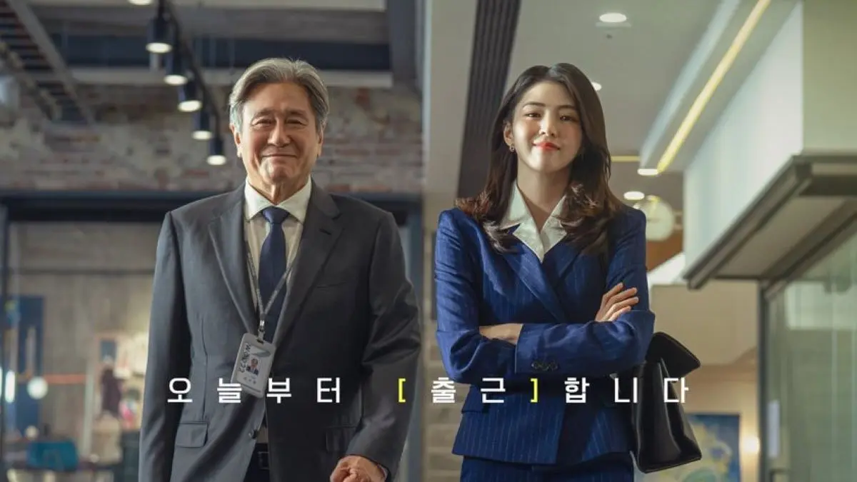 Poster film The Intern Korea. 