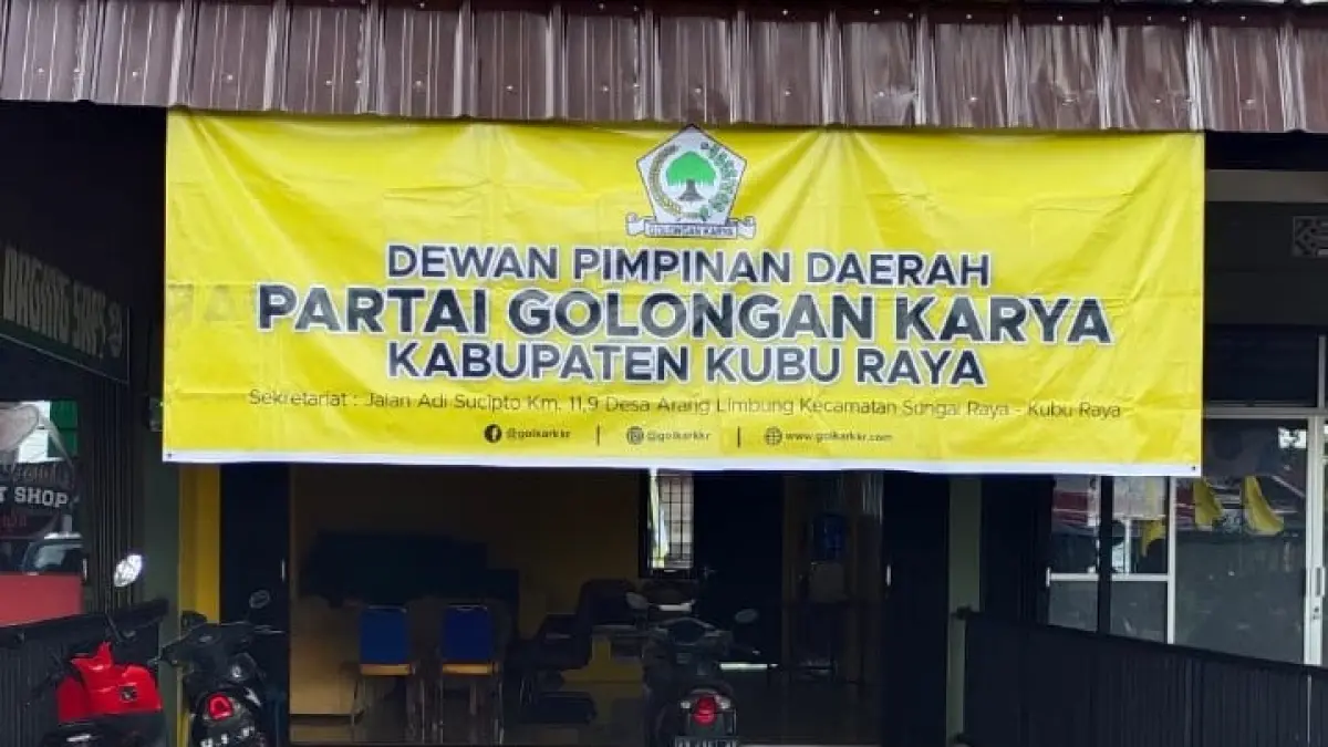 Sekretariat DPD Partai Golkar Kabupaten Kubu Raya.