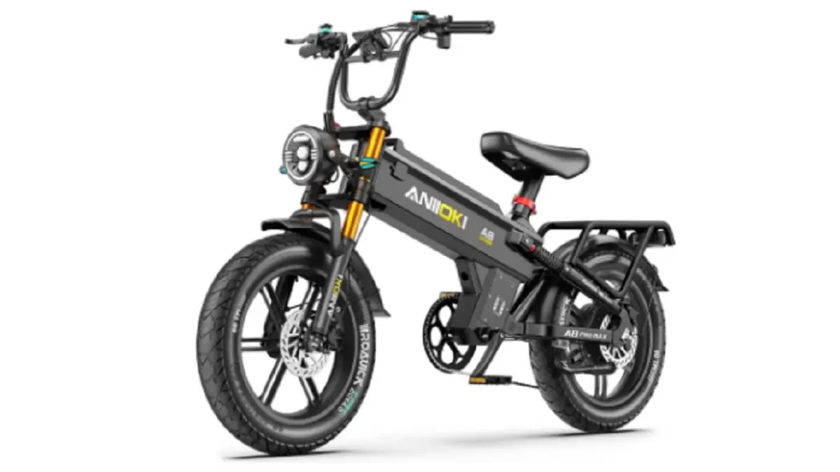Sepeda listrik Aniioki terbaru mengusung dua motor listrik dengan tenaga gabungan hingga 6.000 watt, kecepatan sekitar 80 km/jam, dan baterai berkapasitas besar. (ELECTREK)