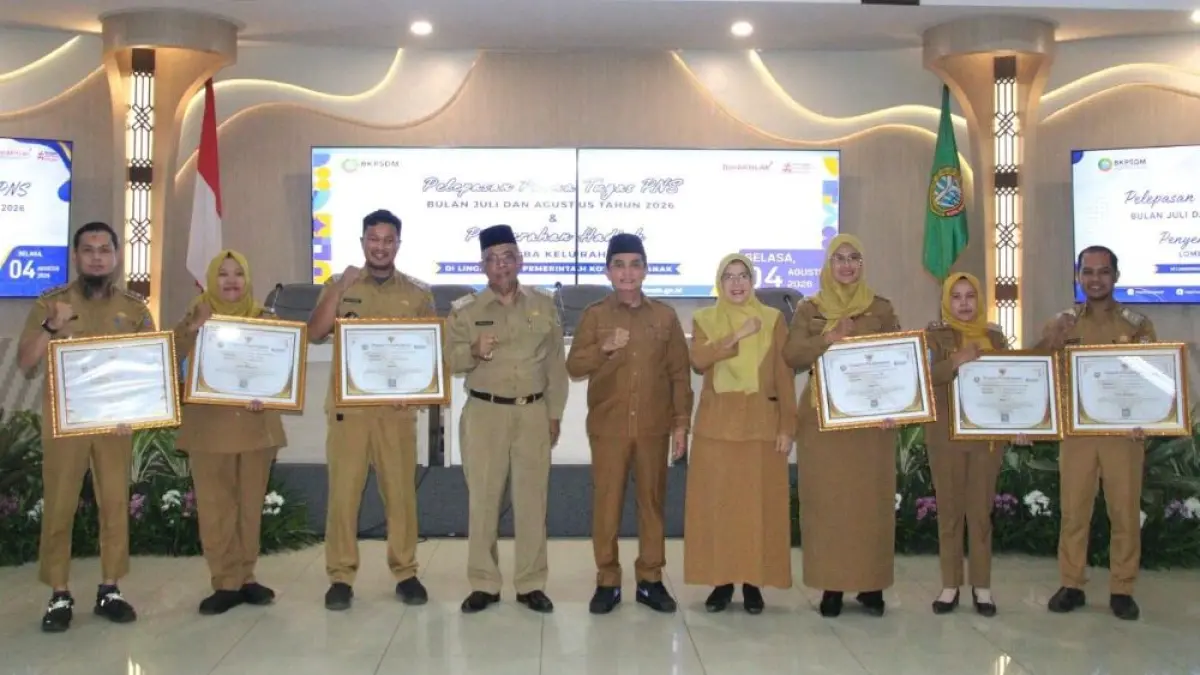 Sungai Jawi Menang Lomba Kelurahan 2026 hingga Tingkat Provinsi Kalbar. (Pemkot Pontianak)