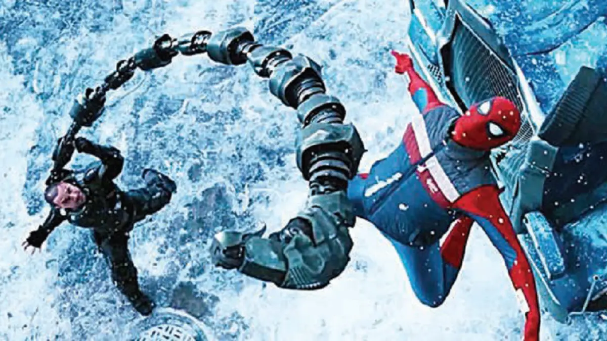 Cuplikan dalam Spider-Man: No Way Home. (SONY PICTURES)