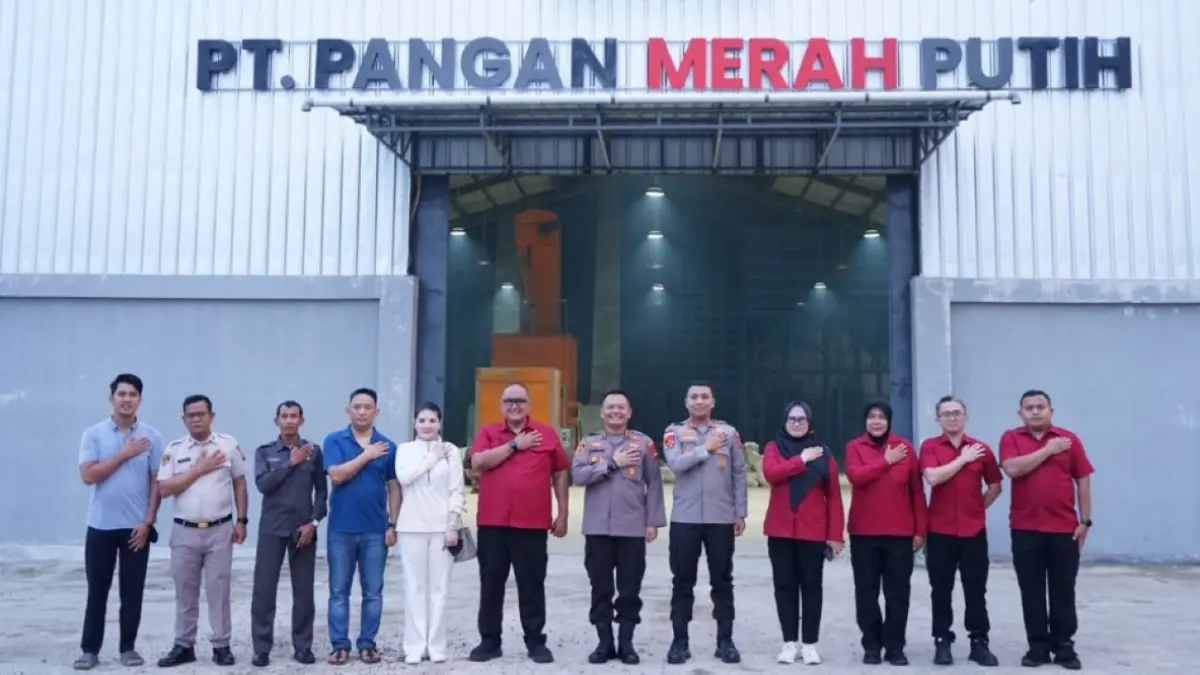 Gudang pangan di Bengkayang yang diharapkan dapat menjaga stabilitas pasokan. (Humas Polri)