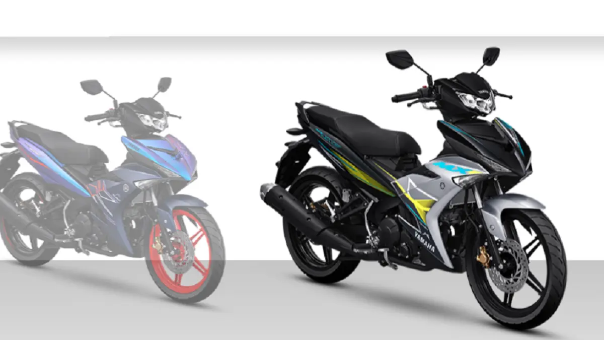 Yamaha MX King 150 tampil dengan desain agresif, mesin 150 cc berpendingin cairan, lampu LED, dan panel instrumen digital penuh.
