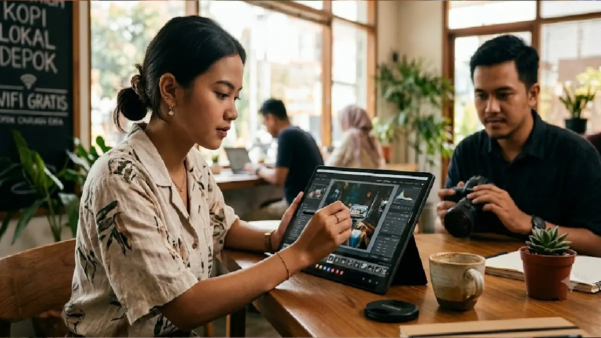 Render Samsung Galaxy Tab S12 Ultra yang dikabarkan akan meluncur dengan chipset MediaTek Dimensity 9500. (Ilustrasi)