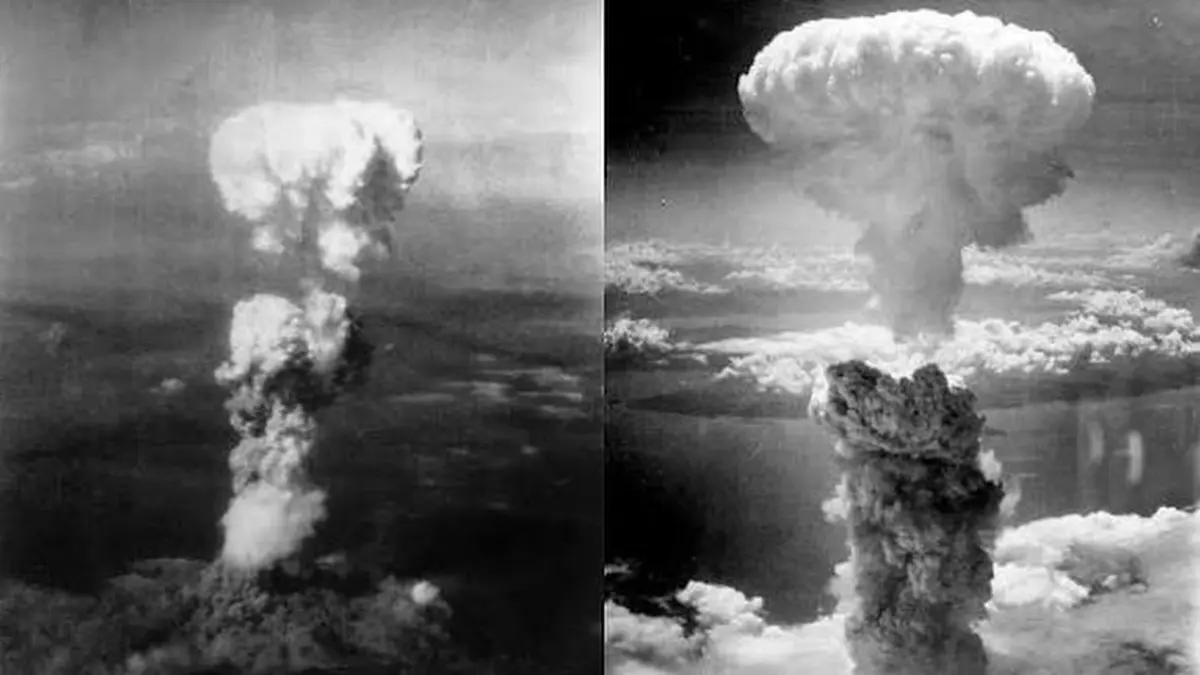 Serangan bom atom Hiroshima dan Nagasaki. (DOK WIKIPEDIA) 