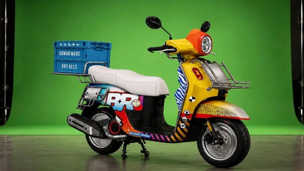 Yamaha Fazzio hybrid tampil anti-mainstream. (YAMAHA)