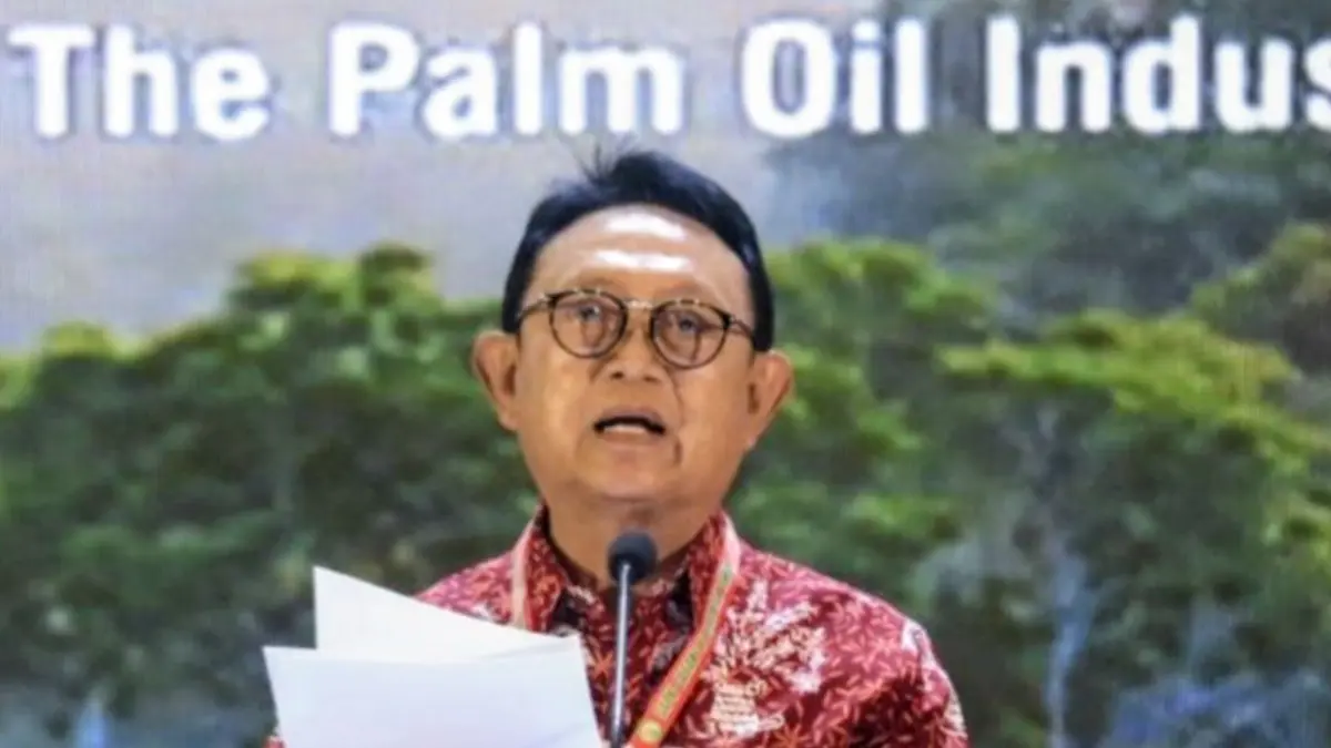 Ketua Umum GAPKI, Eddy Martono. Antara/Novi Abdi.