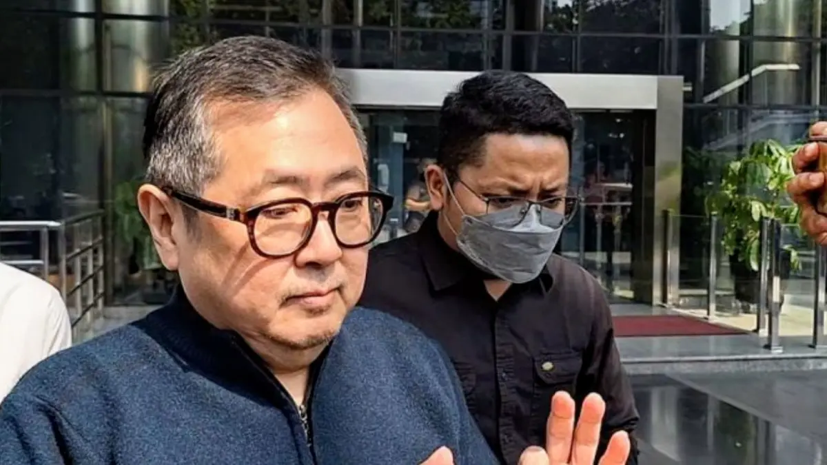 Arsip Foto - Komisaris PT Dosni Roha Logistik (PT DRL) Bambang Rudijanto Tanoesoedibjo alias Rudy Tanoe bungkam usai diperiksa tim penyidik KPK sebagai saksi kasus dugaan korupsi penyaluran bantuan sosial (bansos) beras, di Gedung Merah Putih KPK, Jakarta Selatan, Kamis (14/12/2023). (ANTARA/Fianda Sjofjan Rassat/aa).