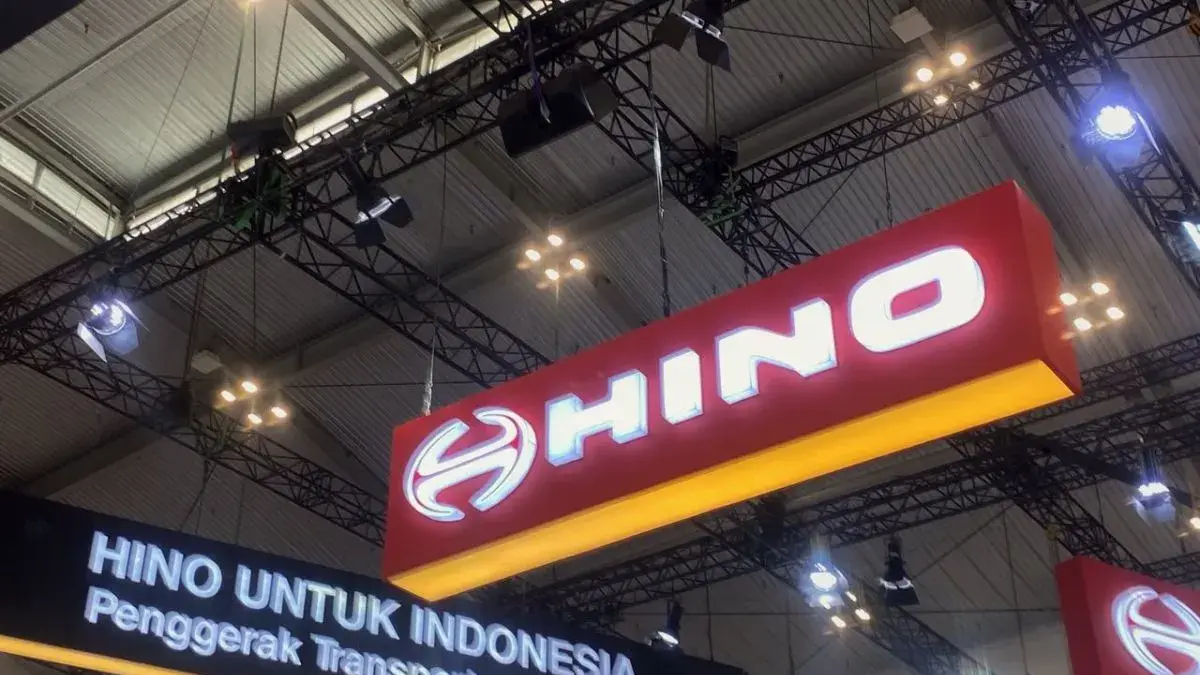 Ilustrasi: Logo dari Hino. (ANTARA/Chairul Rohman)