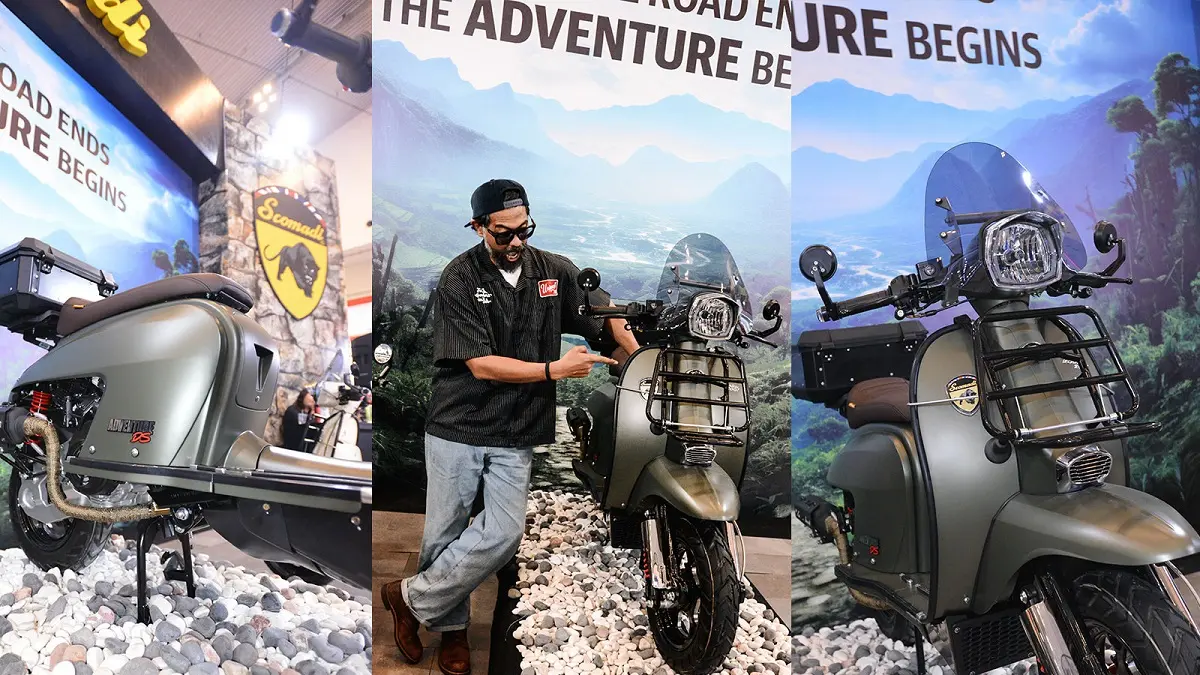 Scomadi Technica 200i Adventure Series DS, Daily Bike terfavorit GIIAS 2026. (Dok. Scomadi)