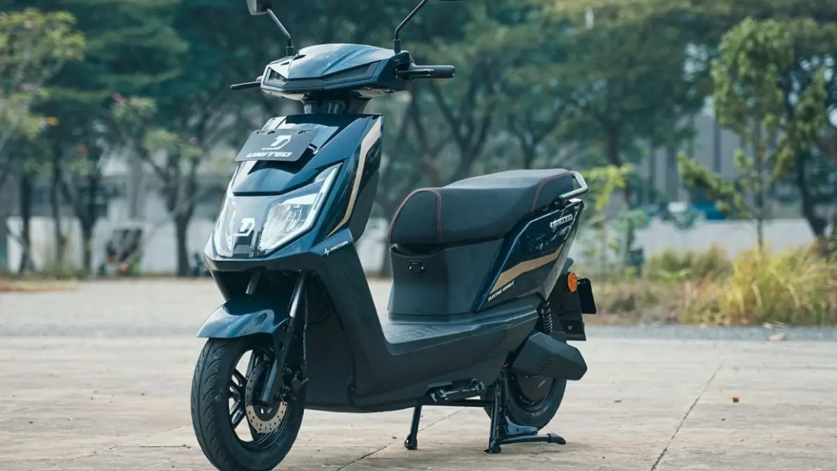 United MX 1200 menjadi salah satu pilihan motor listrik murah untuk harian. (UNITED)