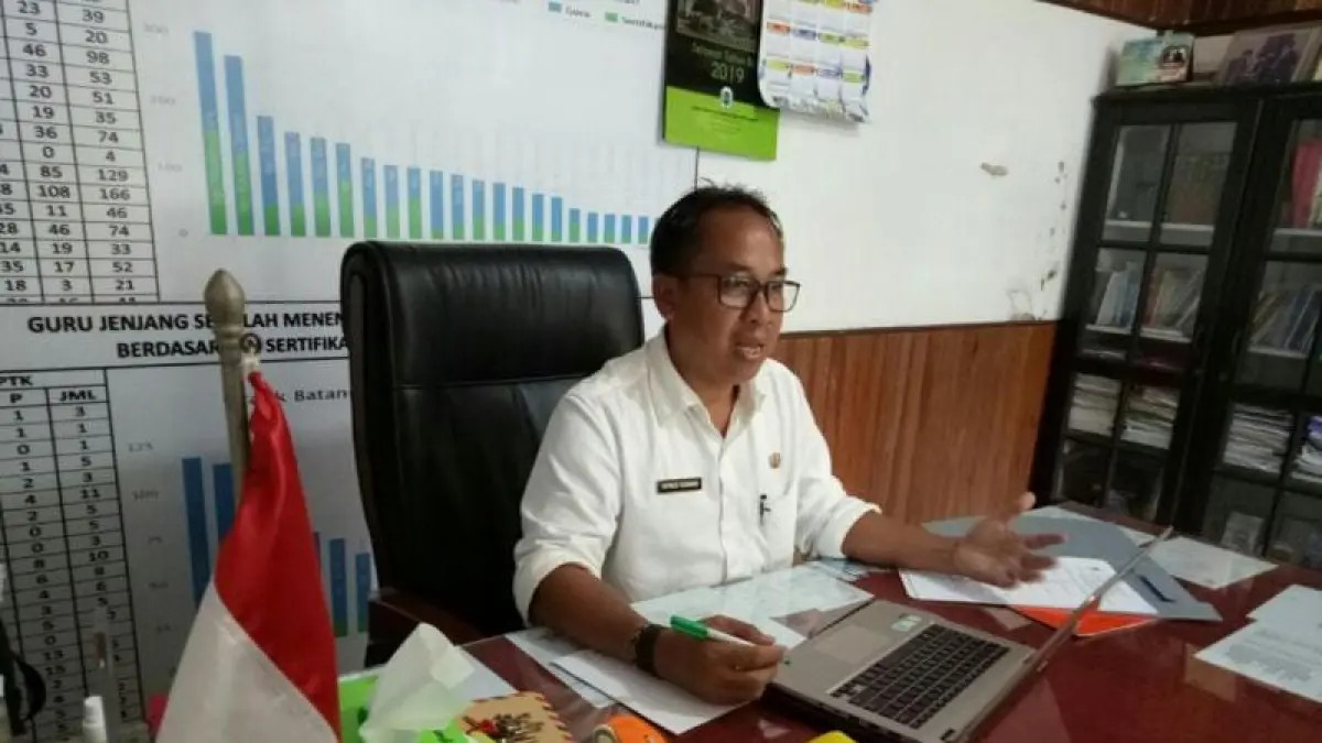 Kepala Dinas Pendidikan dan Kebudayaan Kapuas Hulu, Petrus Kusnadi.