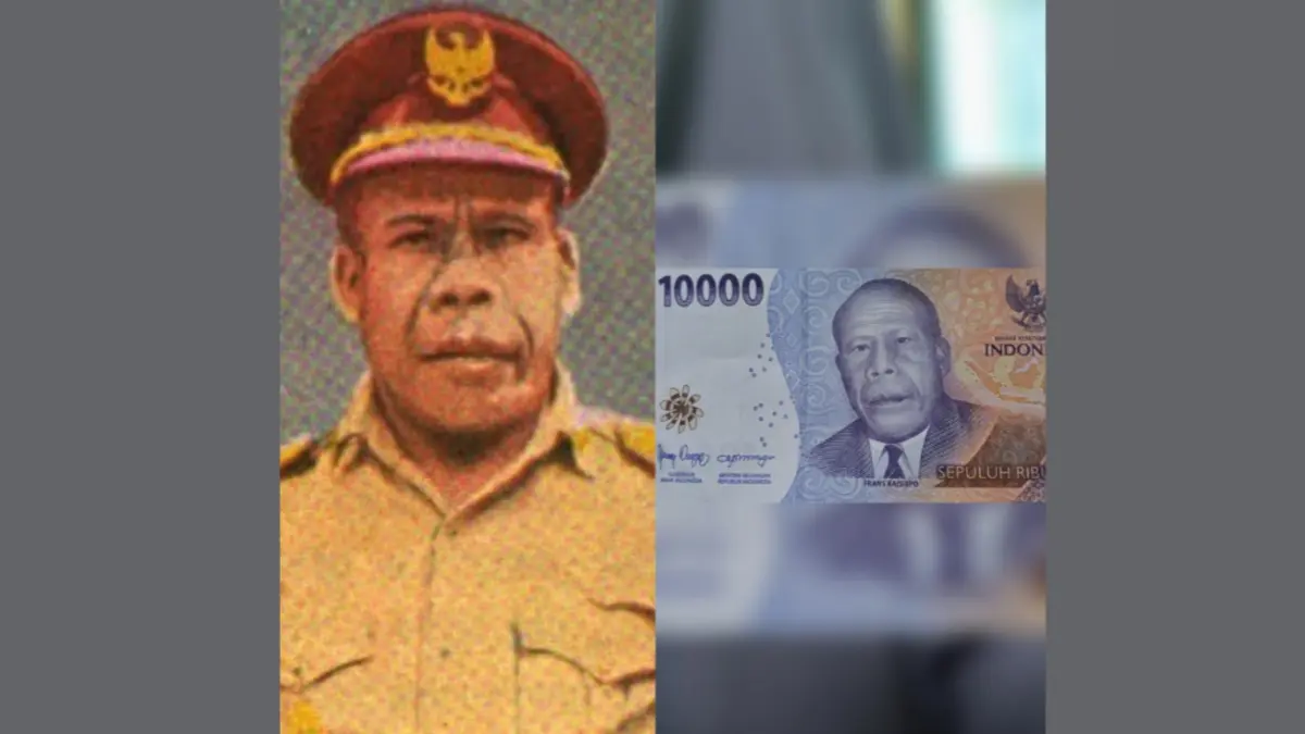 Pahlawan dari Papua Frans Keiseipo yang kini diabadikan fotonya di uang 10.000 Rupiah (Dok Wikipedia/Vie)     