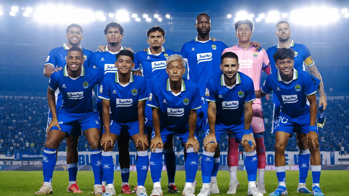 Skuad Persib Bandung saat menghadapi persiapan musim 2026/2027 di Piala Presiden 2026. (IG@persib)