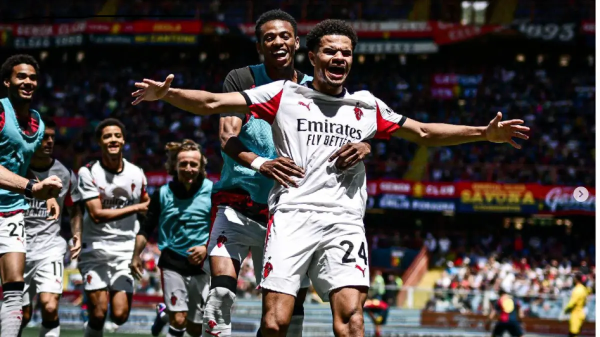 Zachary Athekame dipinjamkan AC Milan ke Lyon untuk musim kompetisi berikutnya. (IG@zacharyathekame)
