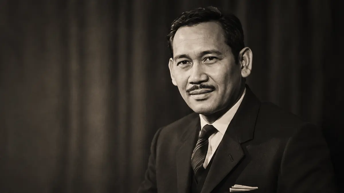 B.M. Diah menjadi salah satu tokoh wartawan yang berperan menyebarkan kabar Proklamasi Kemerdekaan Indonesia melalui pamflet dan surat kabar. (DOK WIKIPEDIA) 