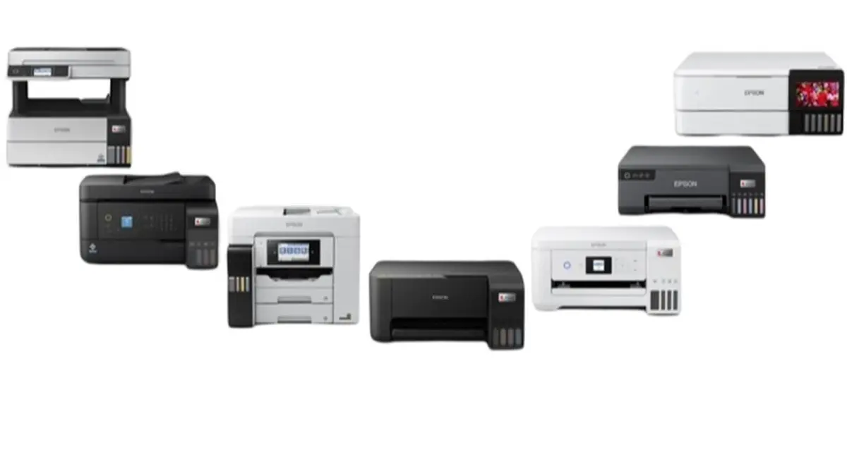 Deretan produk andalan Epson. Epson berhasil melampaui 100 juta unit penjualan di seluruh dunia sejak diperkenalkan pada 2010. (ISTIMEWA)