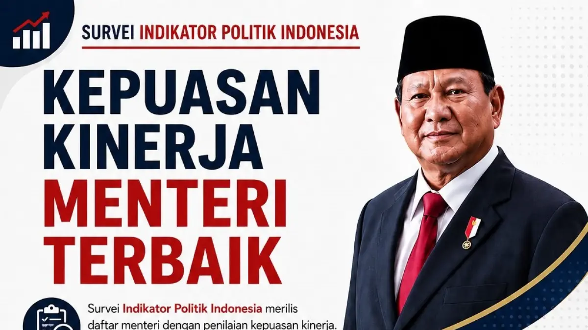 Servui kepuasan kinerja terbaik kementerian.