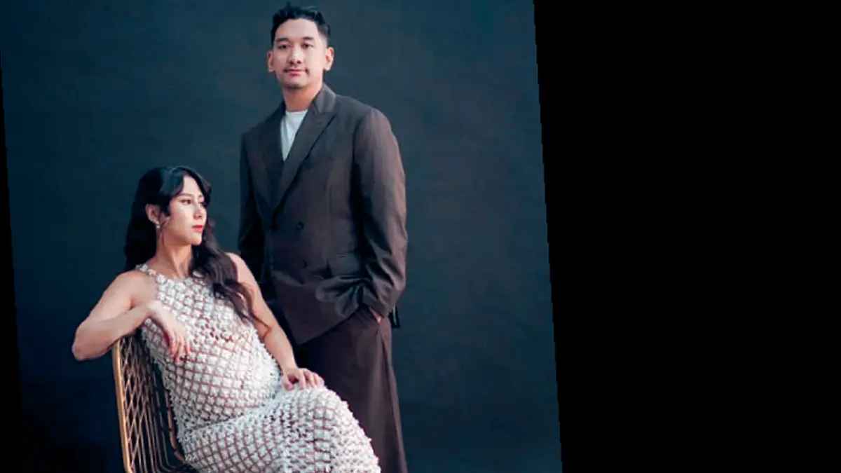 Adinda kembali menjalani sesi maternity shoot yang menampilkan baby bump. (INSTAGRAM ADINDA THOMAS/DOK JAWAPOS)