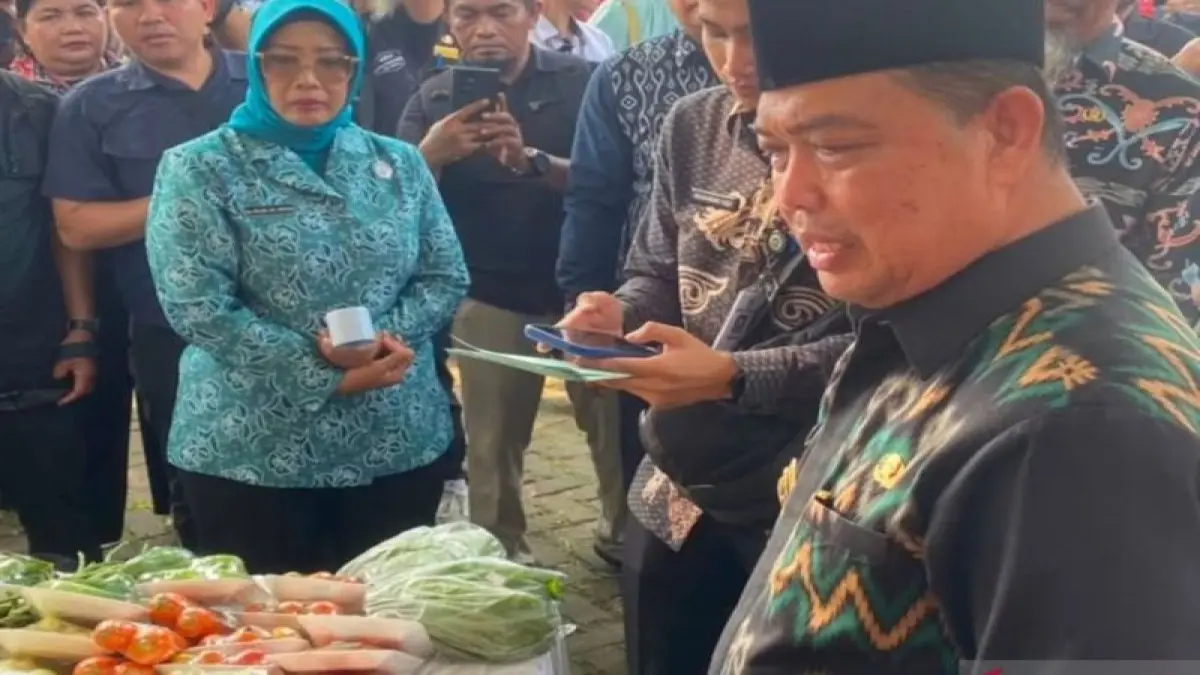 Gubernur Ria Norsan ketika menghadiri kegiatan Gelar Kapasitas Daerah di Pontianak. (ANTARA)
