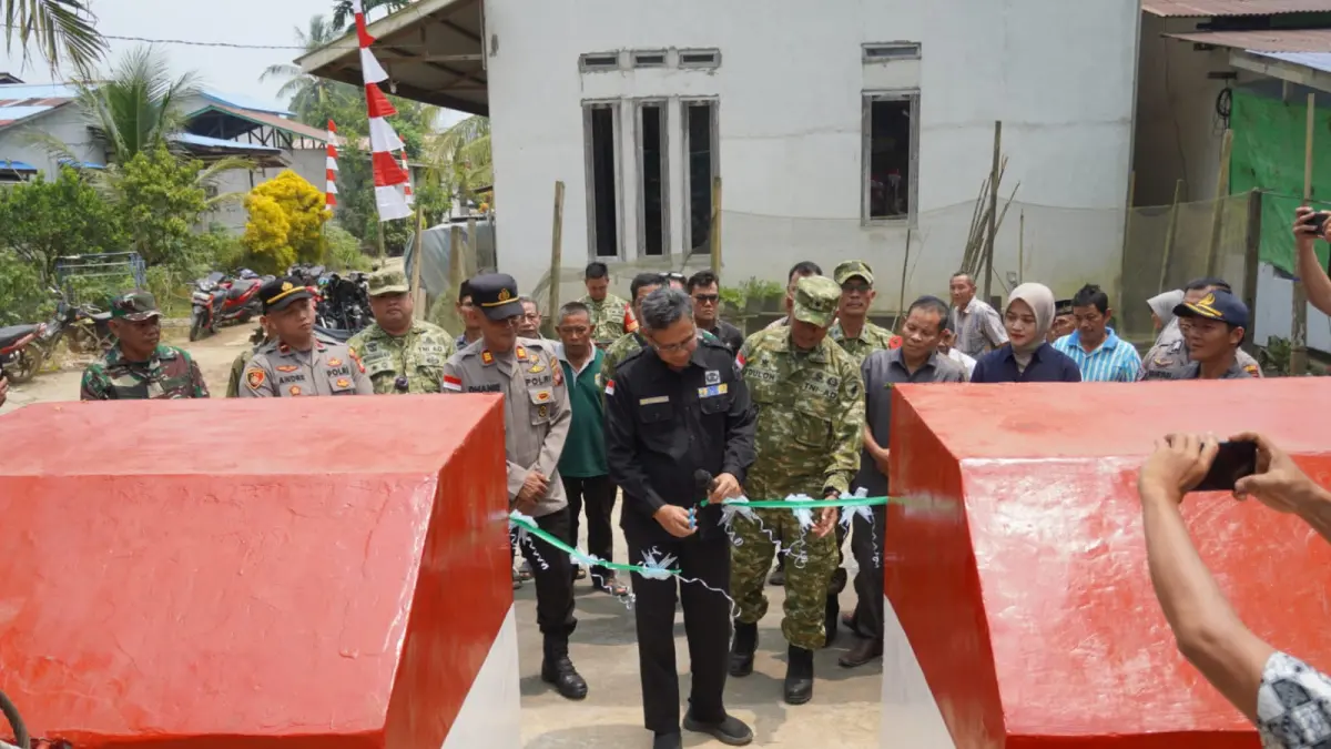 Presiden Prabowo Resmikan 2.500 Jembatan dan 3.000 Titik Air Bersih(ISTIMEWA) 