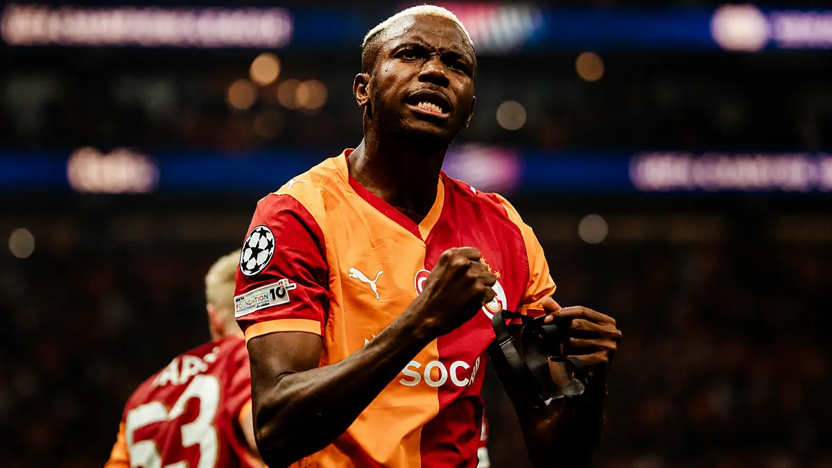 Victor Osimhen menjadi incaran Arsenal setelah namanya muncul dalam pembicaraan dengan Galatasaray. (IG@victorosimhen9)