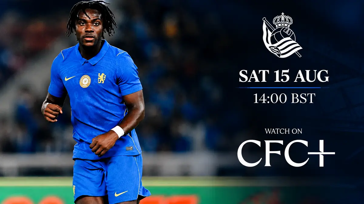 Chelsea menjamu Real Sociedad pada laga terakhir pramusim di Stamford Bridge. (IG@chelseafc)