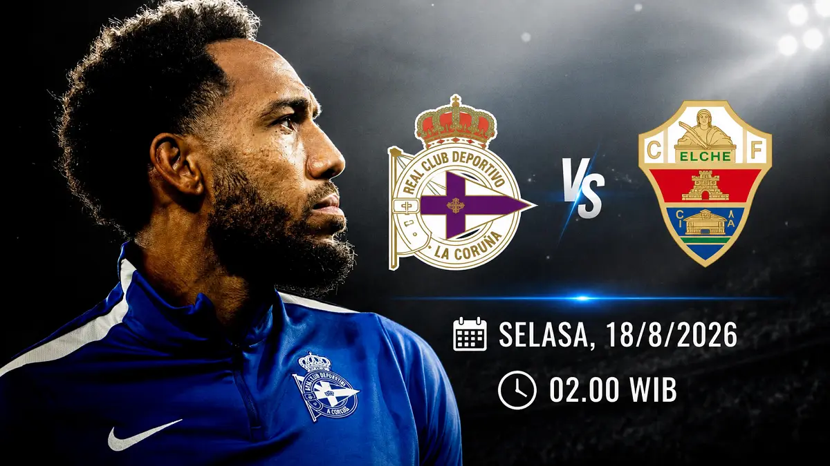 Deportivo La Coruna bersiap mengawali perjalanan kembali di La Liga dengan menghadapi Elche. (IG@rcdeportivo/Diolah)